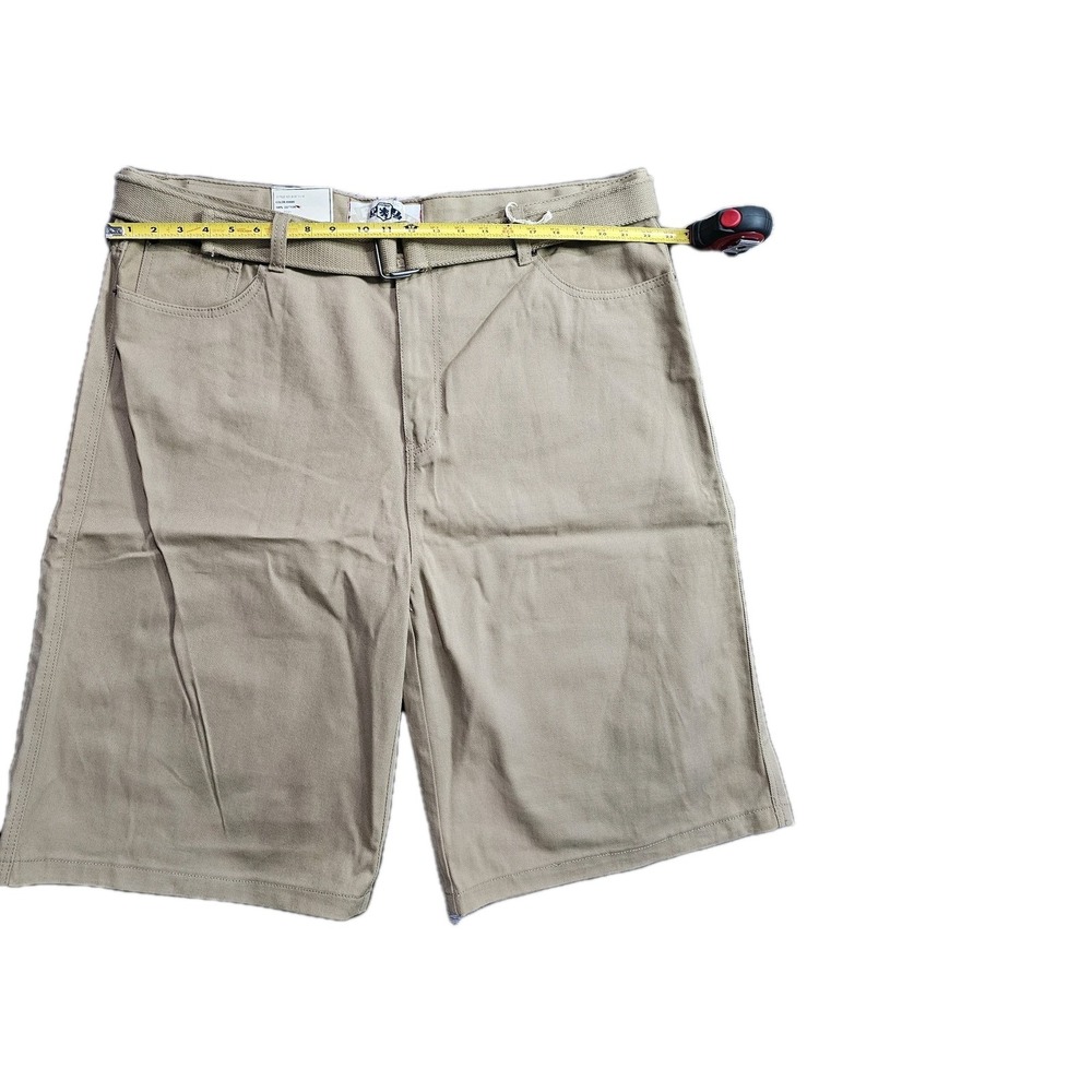 Men's PJ Mark Khaki Five Pocket Shorts BT91311X, Size 46 Made from 100% cotton - Picture 4 of 9